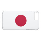 Japanse vlag Case-Mate iPhone case (Achterkant (Horizontaal))