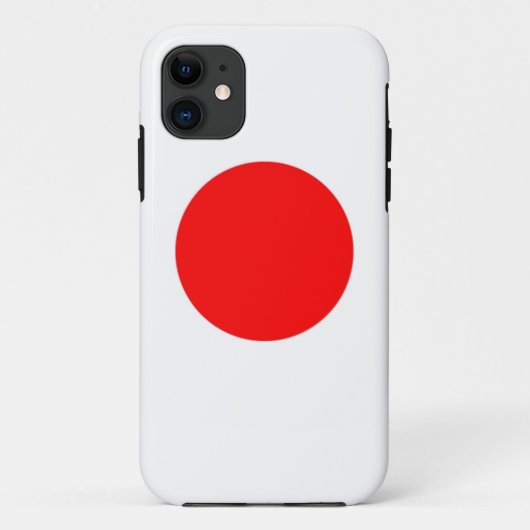 Japanse vlag Case-Mate iPhone case (Achterkant)
