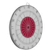 Japanse vlag dartbord (Voorkant Links)