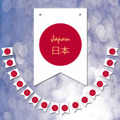 Japanse vlag en Japanse banners/bruiloften 日 本 Vlaggetjes