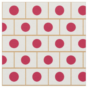 Japanse vlag en Japanse mode Fabric/sport 日 本 Stof