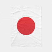 Japanse vlag fleece deken (Voorkant)