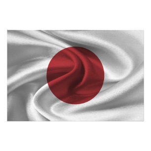 Japanse vlag foto afdruk