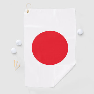 Japanse vlag golfhanddoek