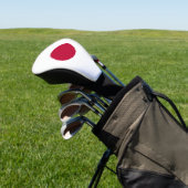 Japanse vlag golfheadcover (Insitu)