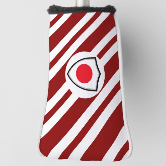 Japanse vlag golfheadcover (Draai 90)