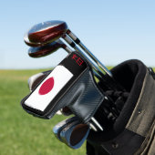 Japanse vlag golfheadcover (Insitu)