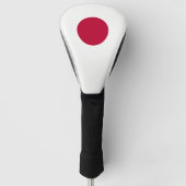 Japanse vlag - Hinomaru Golfheadcover (Voorkant)