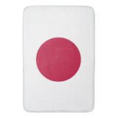 Japanse vlag: Hinomaru, Nisshōki, Red Rising Sun Badmat (Voorkant Verticaal)