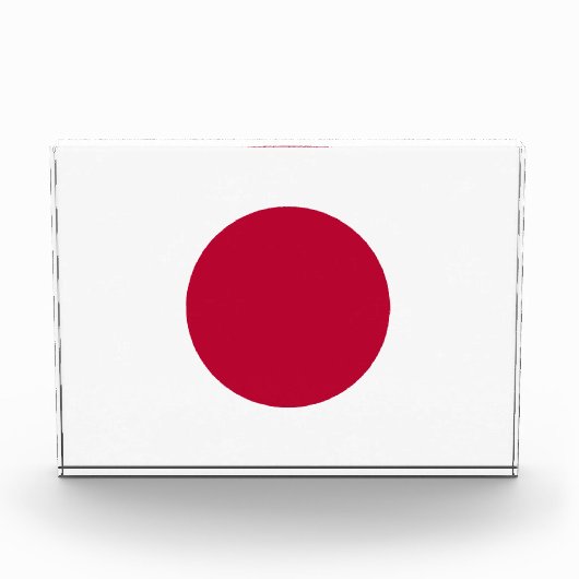 Japanse vlag: Hinomaru, Nisshōki, Red Rising Sun Fotoblokken (Voorkant)