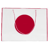 Japanse vlag: Hinomaru, Nisshōki, Red Rising Sun Groot Cadeauzakje (Achterkant)