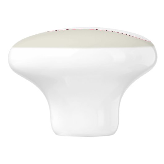 Japanse vlag: Hinomaru, Nisshōki, Red Rising Sun Keramische Knop (Zijkant)