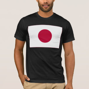 Japanse vlag: Hinomaru, Nisshōki, Red Rising Sun T-shirt