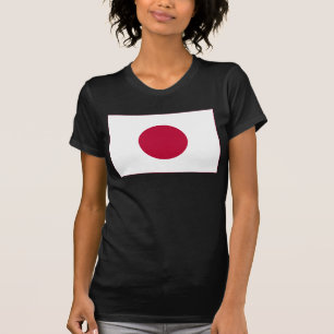 Japanse vlag: Hinomaru, Nisshōki, Red Rising Sun T-shirt