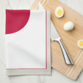 Japanse vlag: Hinomaru, Nisshōki, Red Rising Sun Theedoek (Quarter Fold)