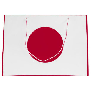 Japanse vlag: Hinomaru, Nisshōki, Rode Rijzende Zo Groot Cadeauzakje