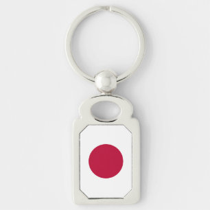 Japanse vlag: Hinomaru, Nisshōki, Rode Rijzende Zo Sleutelhanger