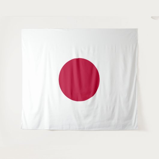 Japanse vlag - Hinomaru Wandkleed (Voorkant (horizontaal))