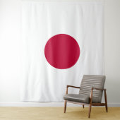 Japanse vlag - Hinomaru Wandkleed (In situ)