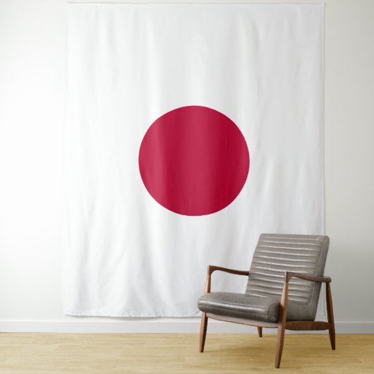 Japanse vlag - Hinomaru Wandkleed (In situ)