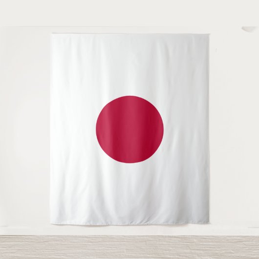 Japanse vlag - Hinomaru Wandkleed (Voorkant)