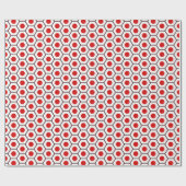 Japanse Vlag Honeycomb Wrapping Paper Cadeaupapier (Vlak)