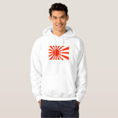 Japanse vlag hoodie (Voorkant volledig)
