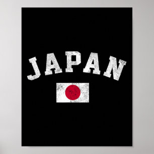 Japanse vlag Japan Pride Roots Independence Day Poster