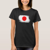 Japanse vlag Japanse vlag T-shirt (Voorkant)
