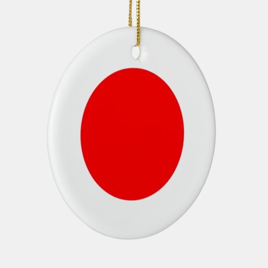 Japanse vlag keramisch ornament (Rechts)