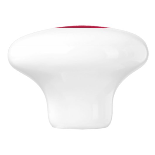 Japanse vlag keramische knop (Zijkant)