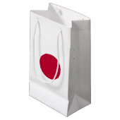 Japanse vlag klein cadeauzakje (Voorkant Gekanteld)