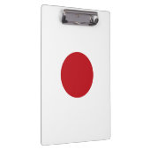 Japanse vlag klembord (Rechts)