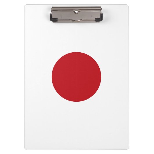 Japanse vlag klembord (Voorkant)