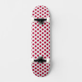 Japanse vlag kleuren harten patroon patriottisch persoonlijk skateboard (Voorkant)