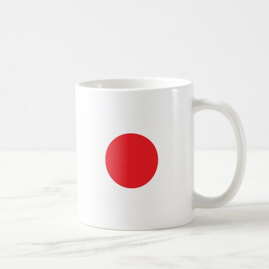 Japanse vlag koffiemok (Rechts)