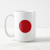 Japanse vlag koffiemok (Links)