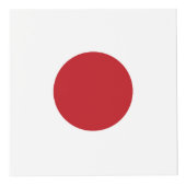 Japanse vlag kubus (Voorkant)