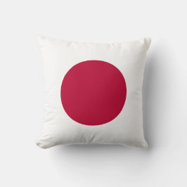 Japanse vlag kussen