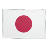 Japanse vlag kussensloop (Achterkant)