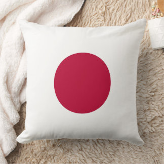 Japanse vlag: Land van de opkomende zon, Hinomaru, Kussen