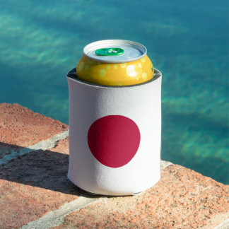 Japanse vlag: Land van de Rijzende Zon, Hinomaru, Blikjeskoeler