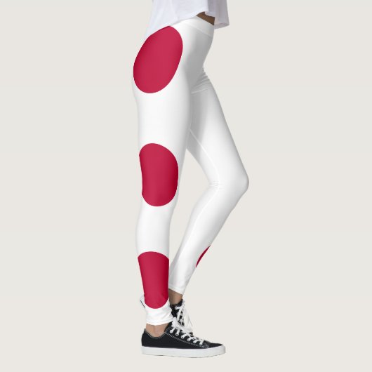 Japanse vlag leggings (Rechts)