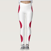 Japanse vlag leggings (Voorkant)