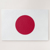 Japanse vlag legpuzzel (Horizontaal)