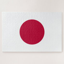 Japanse vlag legpuzzel