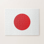 Japanse vlag legpuzzel (Horizontaal)
