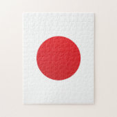 Japanse vlag legpuzzel (Verticaal)