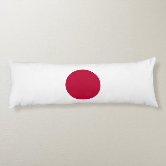 Japanse vlag lichaamskussen (Achterkant)