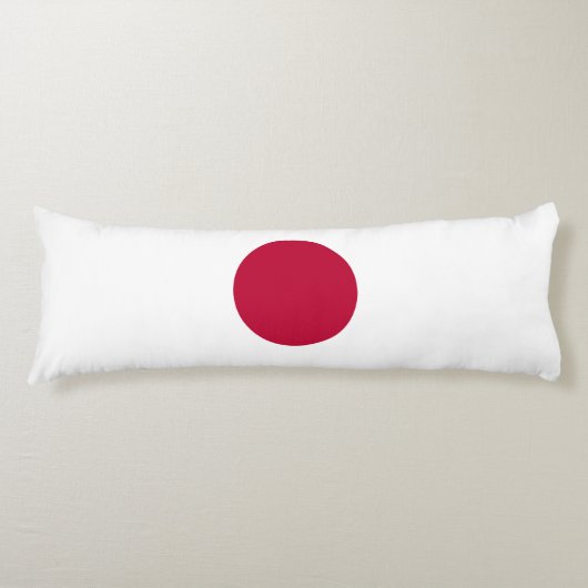 Japanse vlag lichaamskussen (Voorkant)